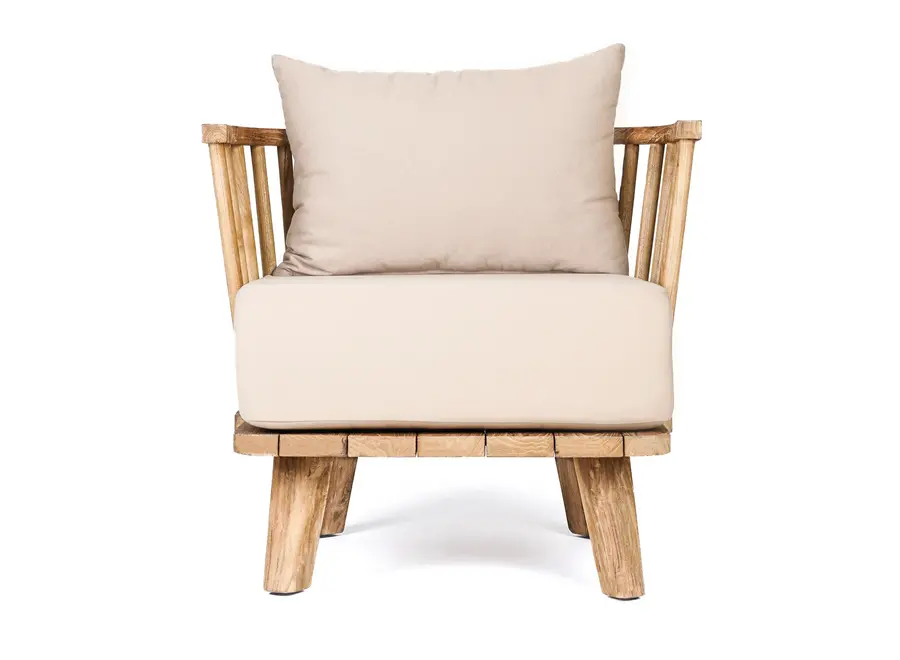 The Malawi One Seater - Natural Stone