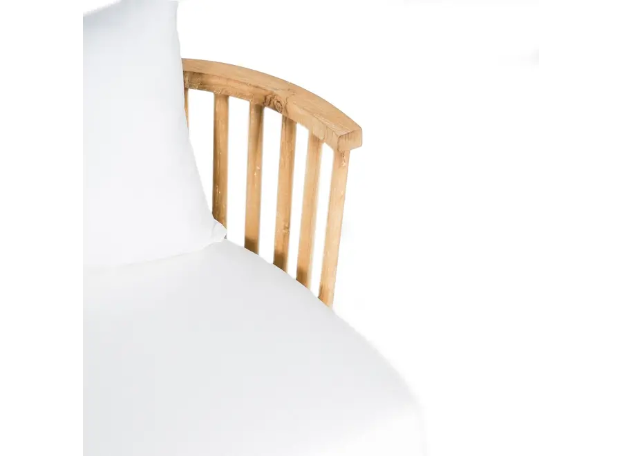 The Malawi Two Seater - Natural White
