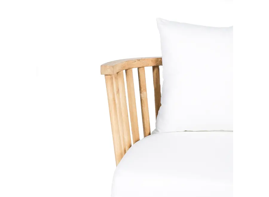 The Malawi Two Seater - Natural White