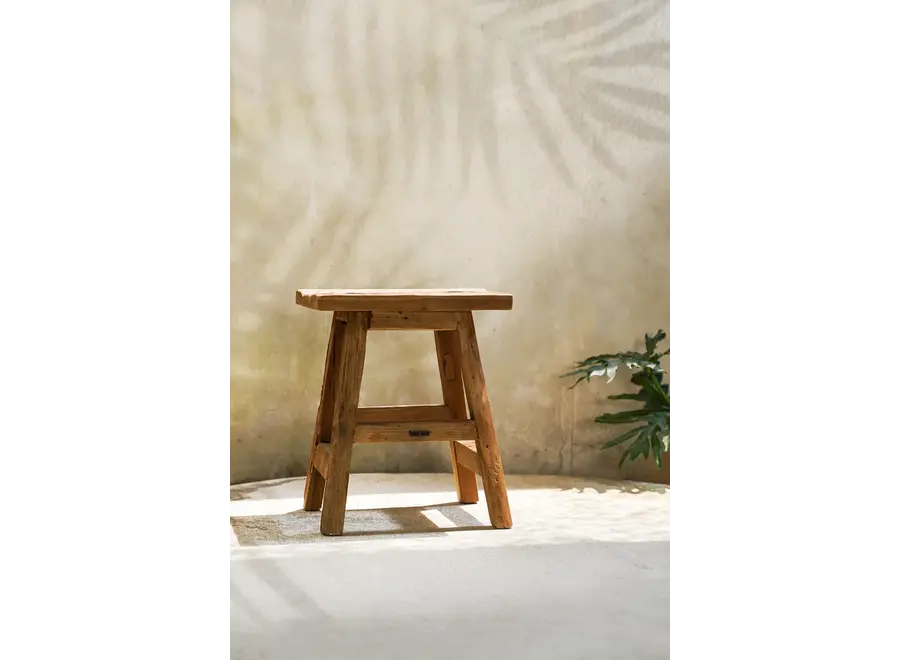 The Yoke Stool - Natural - L