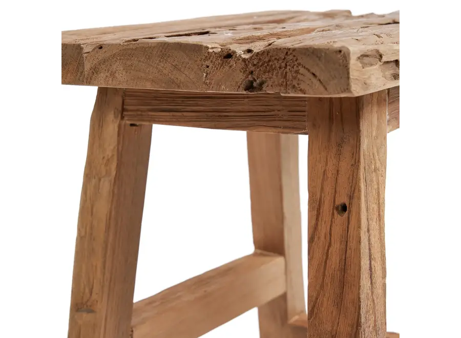 The Yoke Stool - Natural - L