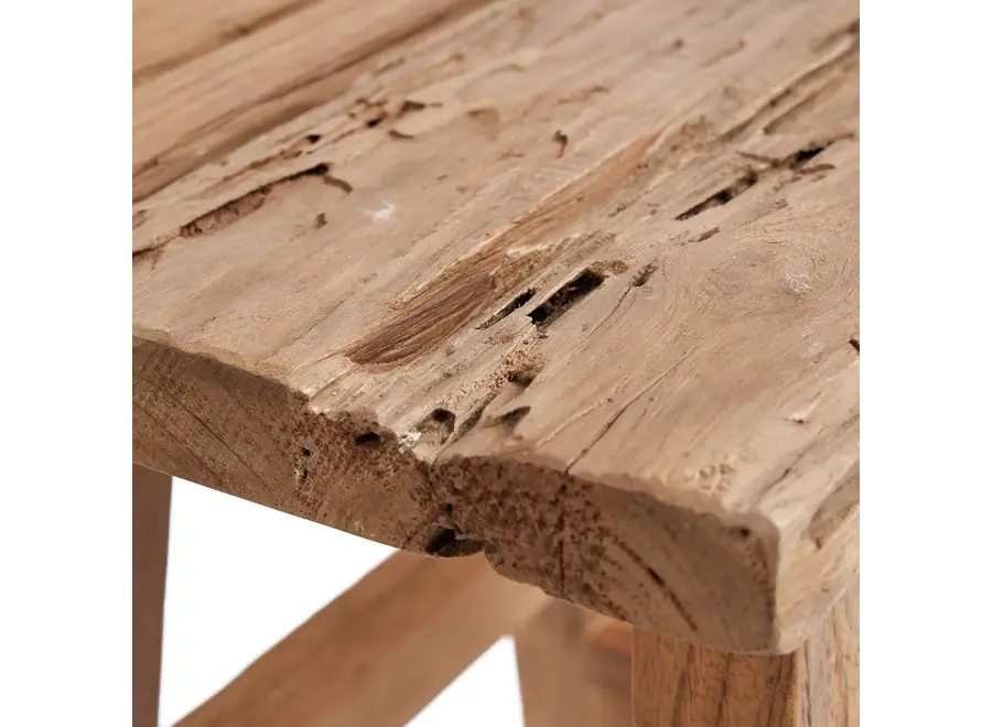 The Yoke Stool - Natural - L