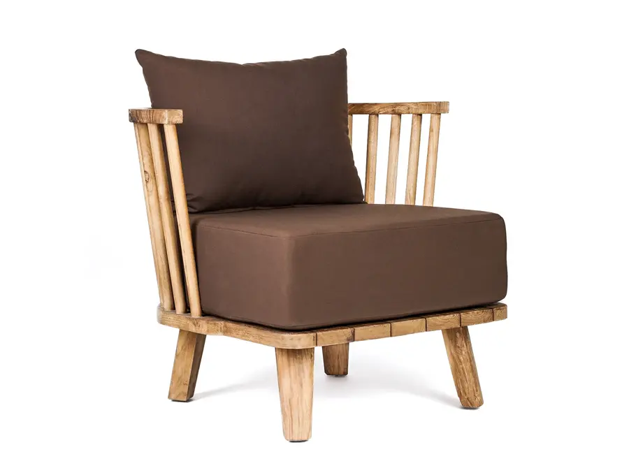 The Malawi One Seater - Natural Chocolate