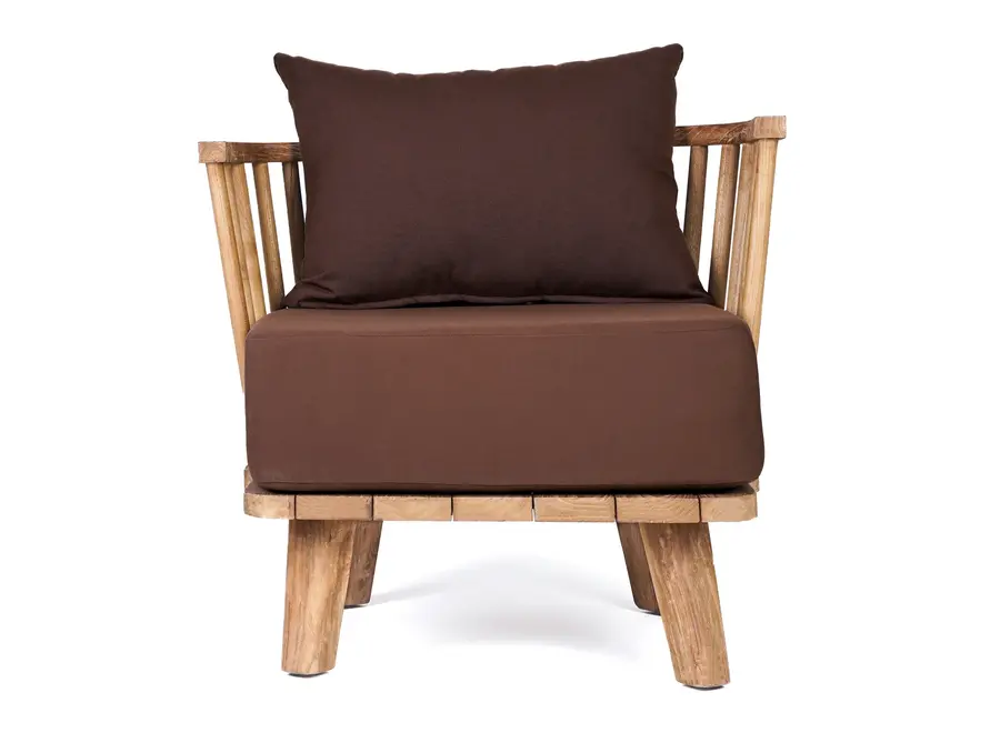 The Malawi One Seater - Natural Chocolate