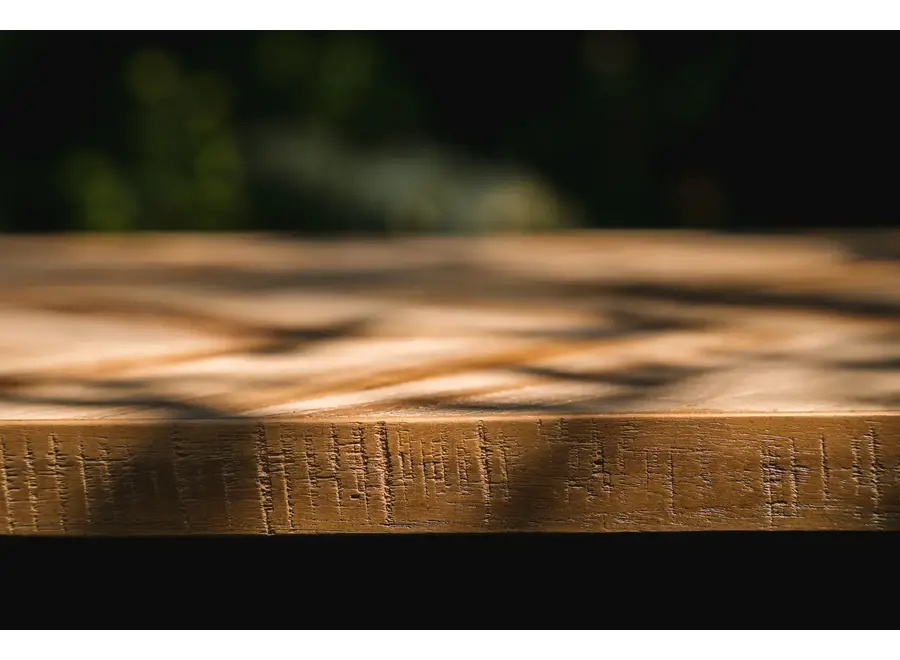 La Table de Marché Chevrons - Naturel - 200cm