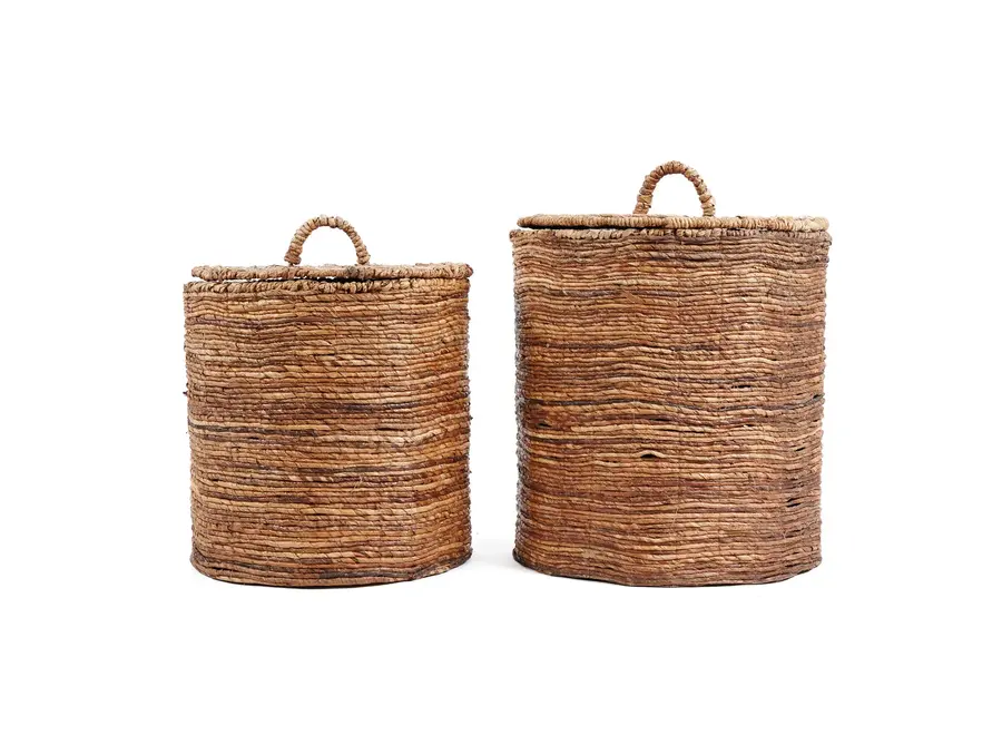 The Chingon Banana Baskets - Natural - Set of 2