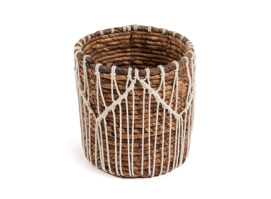 The Macra-mazing Basket - Natural White - M