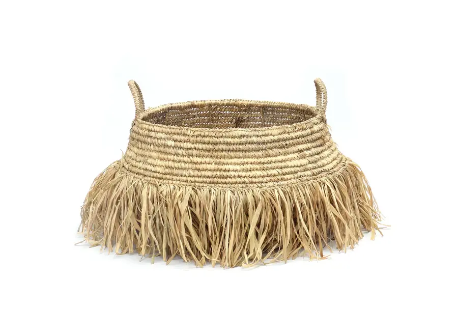 The Raffia Deluxe Baskets - Natural - L