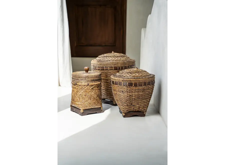 Le Panier Bathroom Bin - Naturel Marron