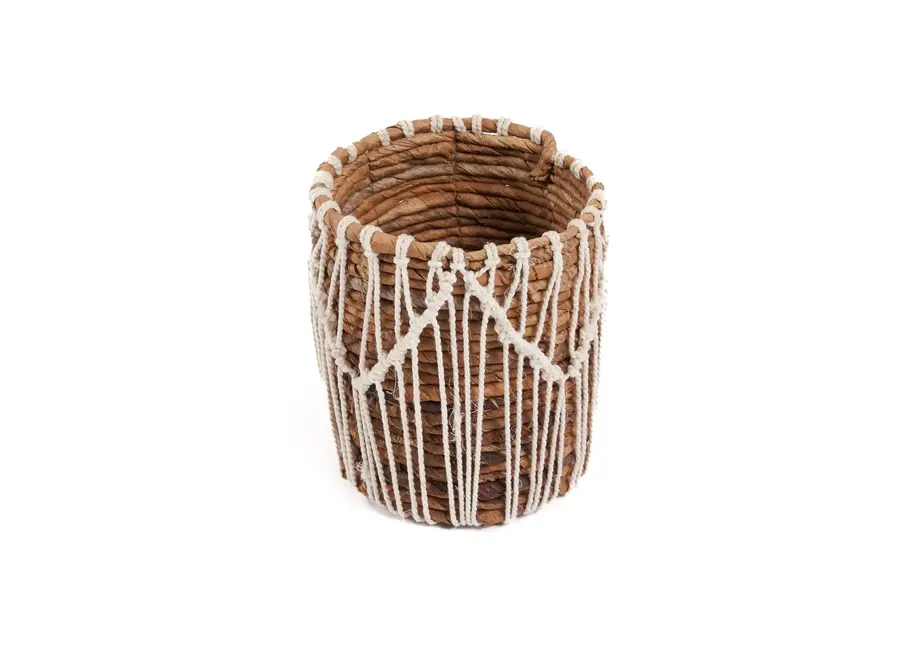 The Macra-mazing Basket - Natural White - S