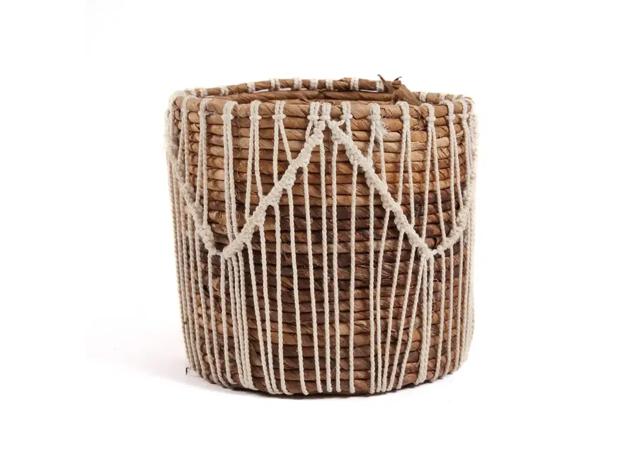 The Macra-mazing Basket - Natural White - L