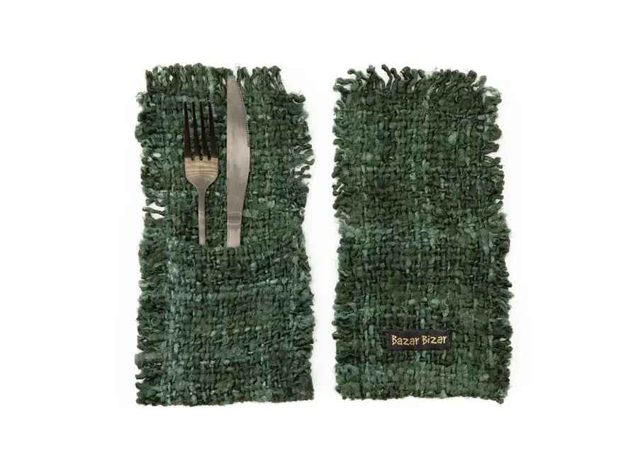 Il Portaposate Oh My Gee - Verde Foresta - Set di 4