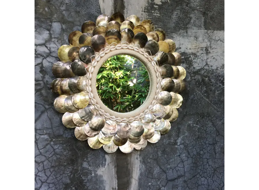 Le Miroir Coin - Naturel Brun - M
