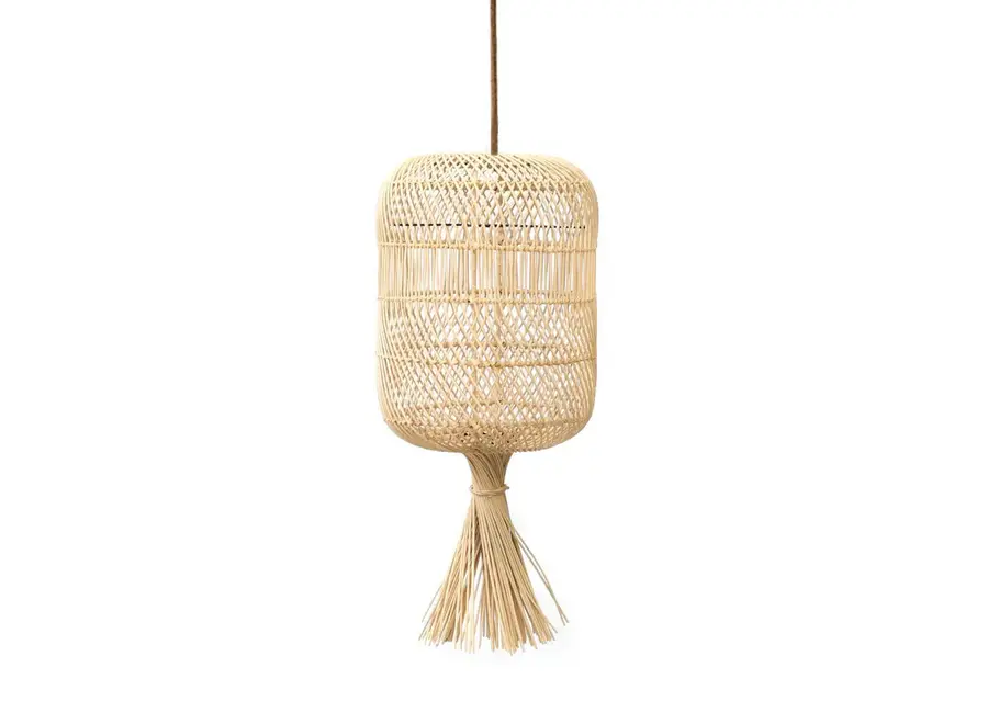 The Dumpling Floor Lamp - Pendant - Natural - S