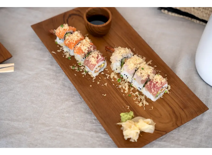 Piatto Sushi Teak Root - L