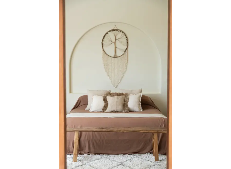The Saint Tropez Cushion Cover - Natural - 40x40