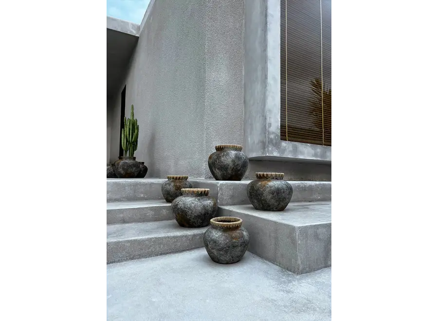 The Styly Vase - Antique Grey - L