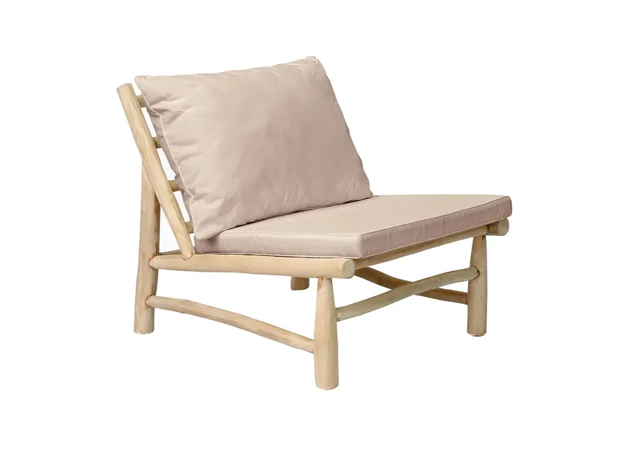 The Island One Seater - Natural Stone