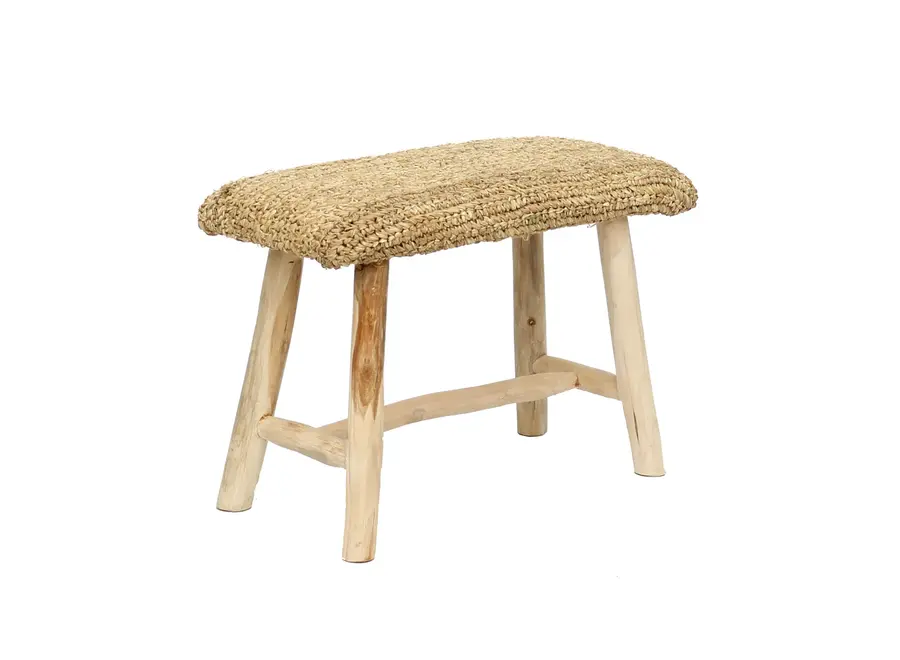 The Raffia Bench - Natural