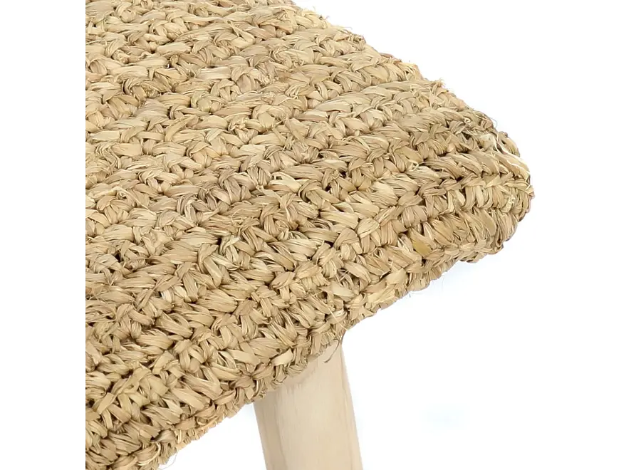 The Raffia Bench - Natural