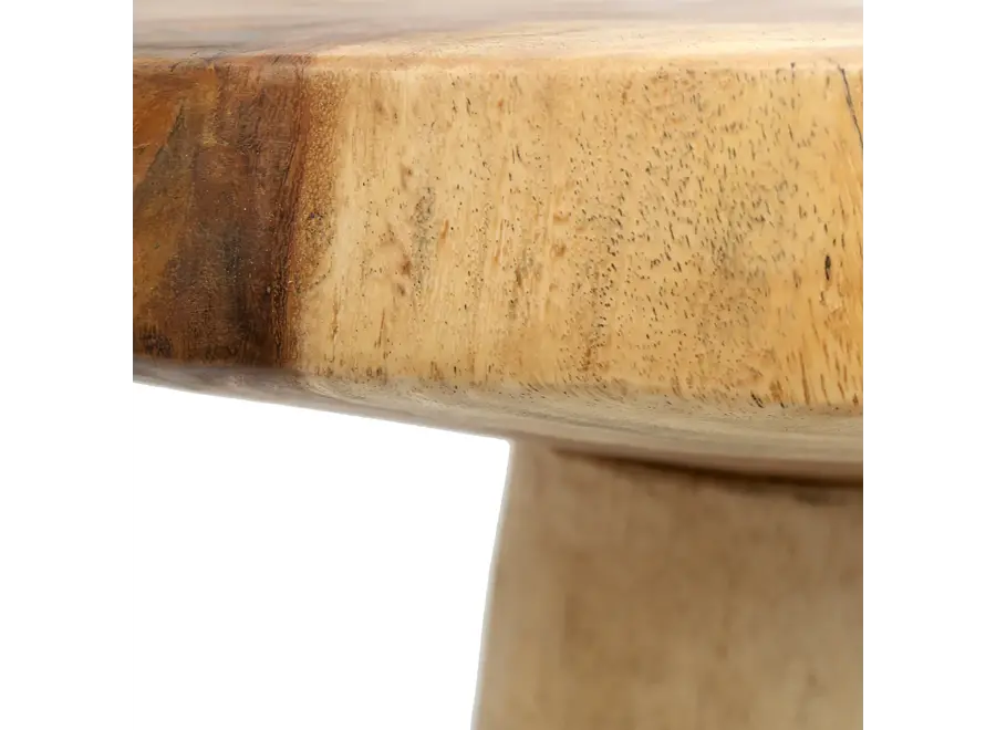 La Table D'appoint Timber Conic - Naturel - 50