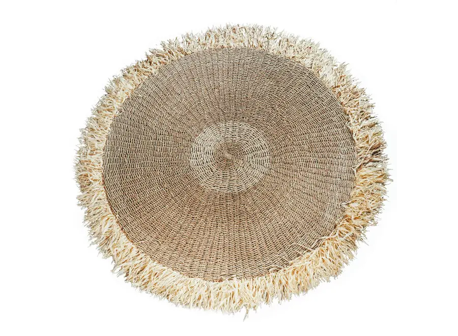Il Tappeto Fringed - Naturale - 150