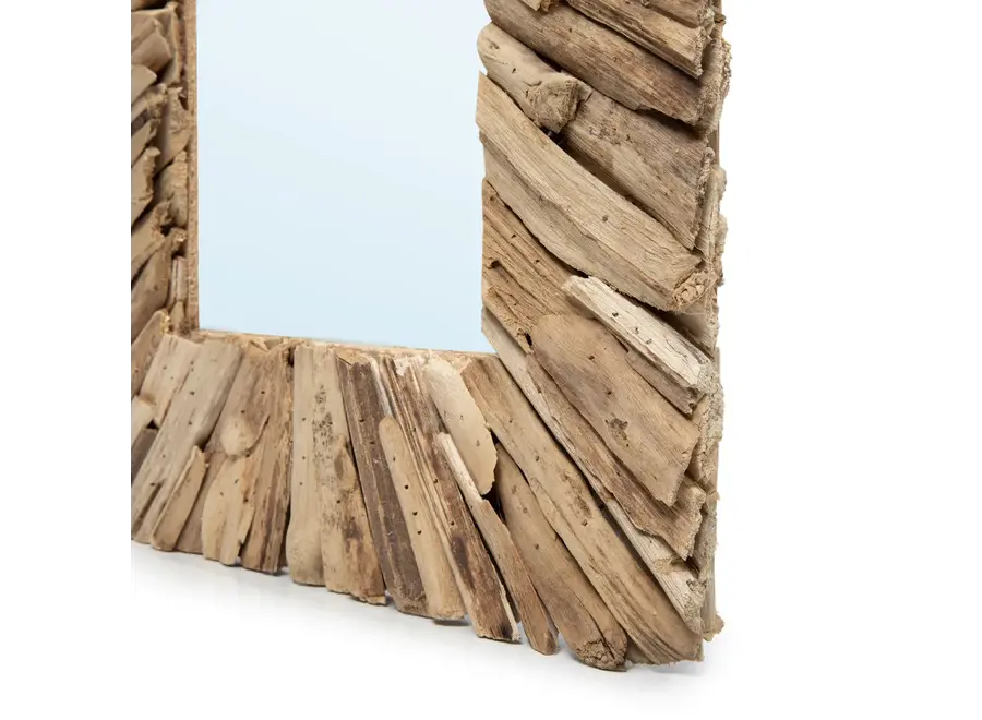 Der Driftwood Framed Spiegel - Natur - M