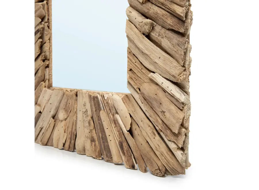 Lo Specchio Driftwood Framed - Naturale - M
