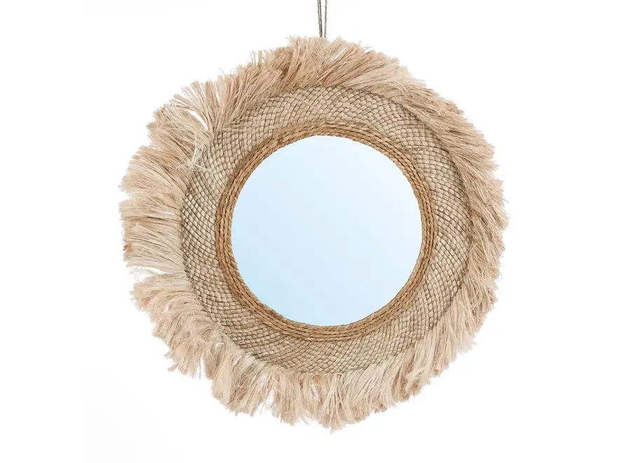 The Capri Mirror - Natural - L