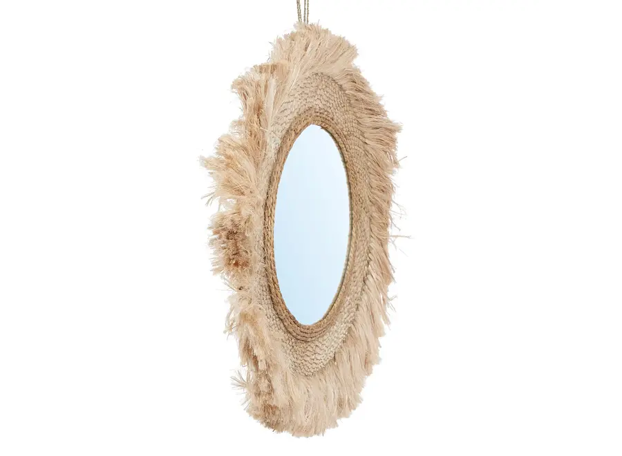 The Capri Mirror - Natural - L