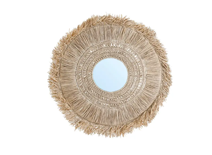 The Capri Mirror - Natural - L - Bazar Bizar