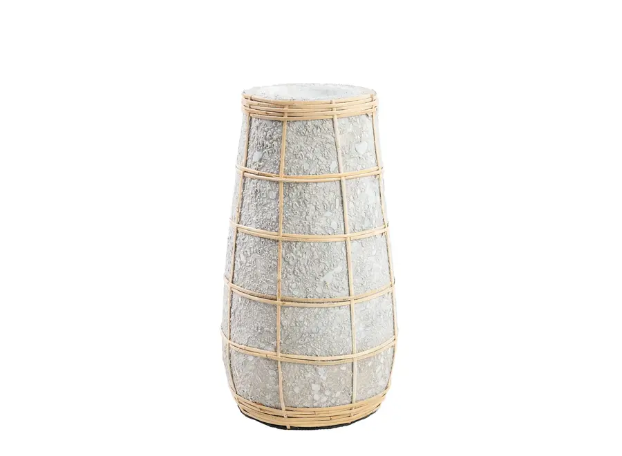 Die Cutie Vase - Beton Natur - M