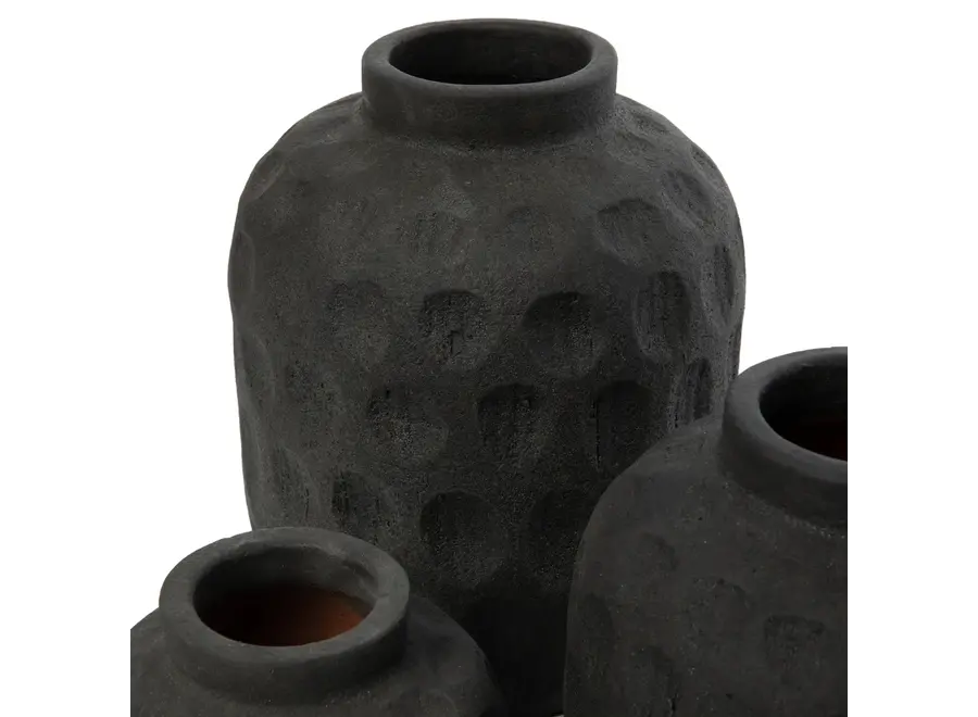 Le Vase Trendy - Noir - L
