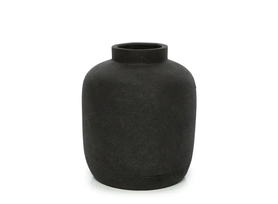 Le Vase Peaky - Noir - L