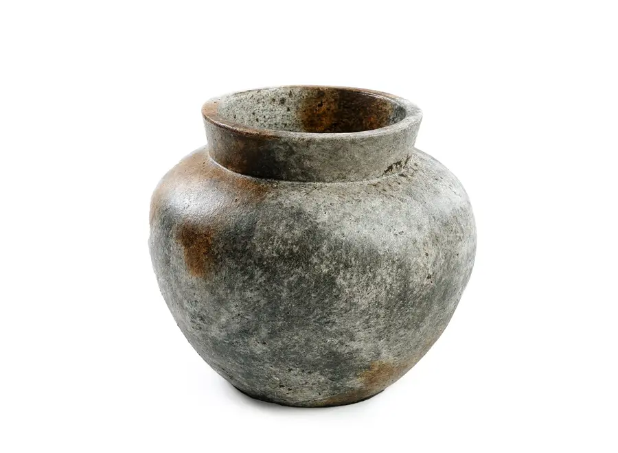 The Funky Vase - Antique Grey - M
