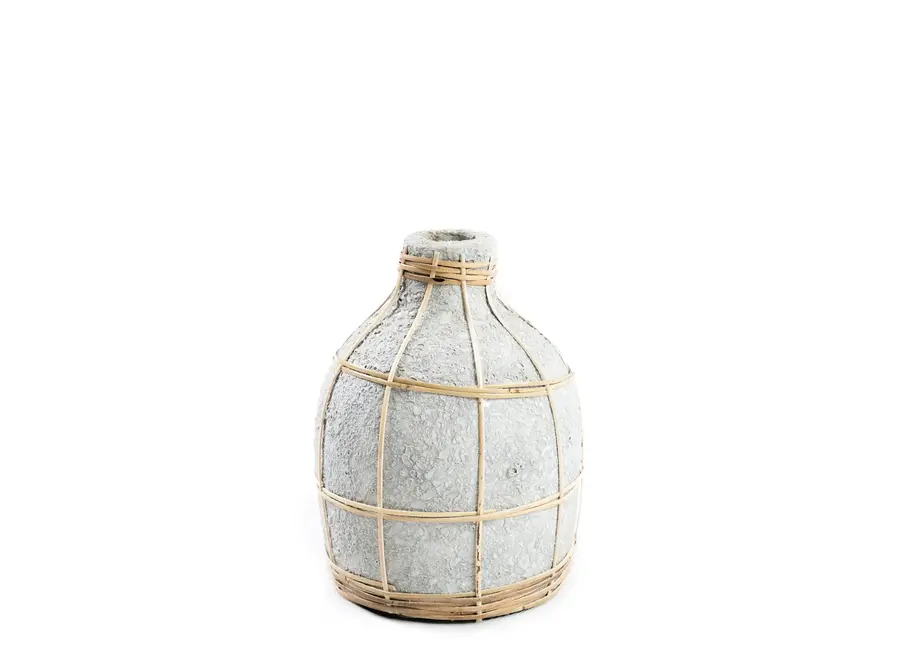 Die Whoopy Vase - Betongrau Natur - S