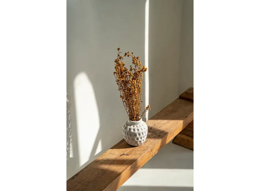 Die Trendy Vase - Betongrau - S