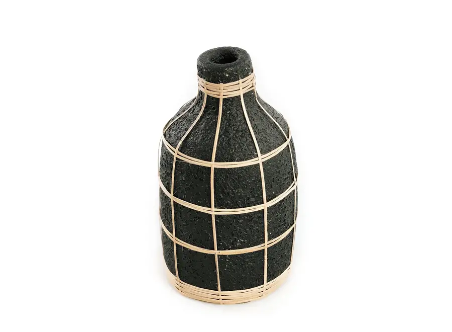 Le Vase Whoopy - Noir Naturel - L