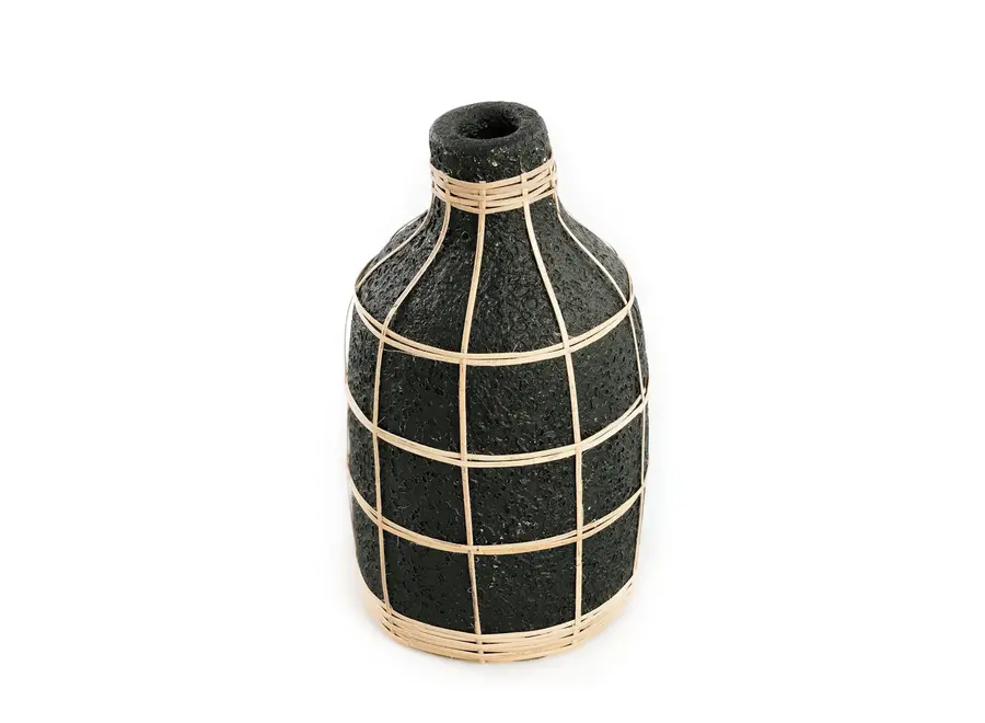 The Whoopy Vase - Black Natural - L