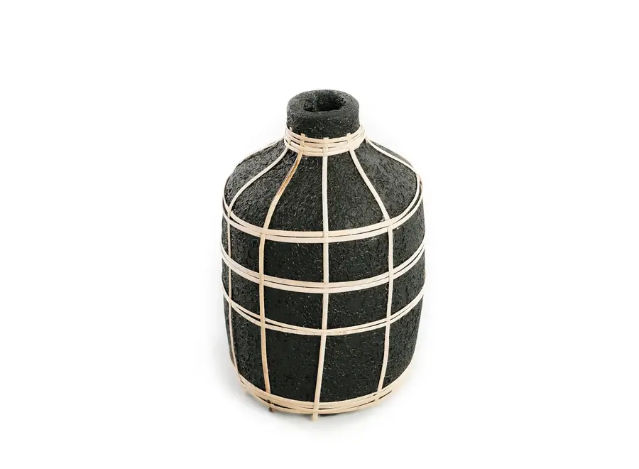 The Whoopy Vase - Black Natural - M