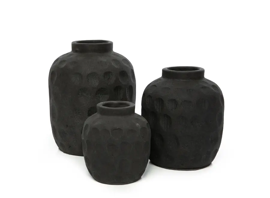 Il Vaso Trendy - Nero - M