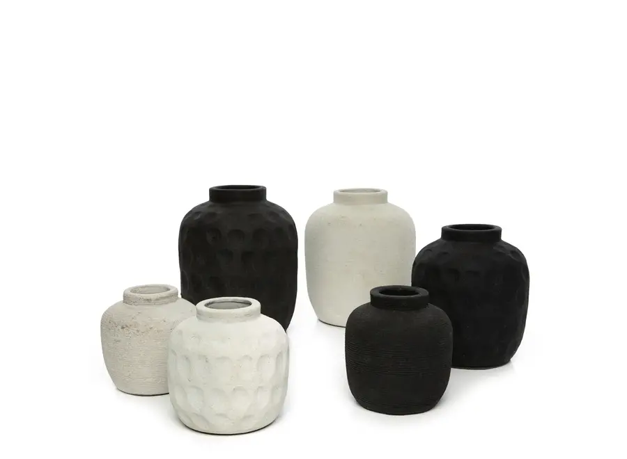 Le Vase Trendy - Noir - M
