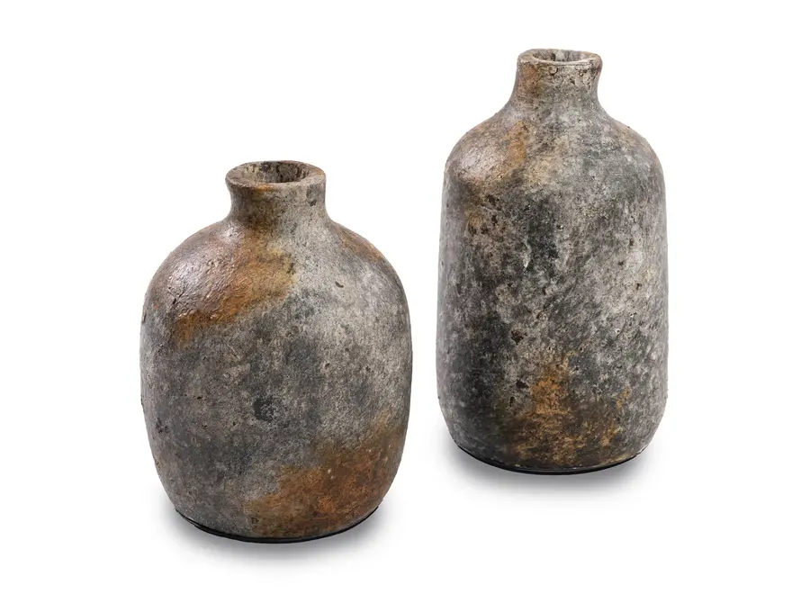 The Classy Vase - Antique Grey - S