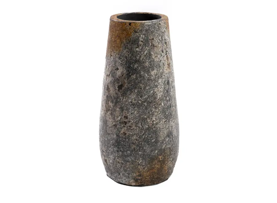 Die Spooky Vase - Antik Grau - L