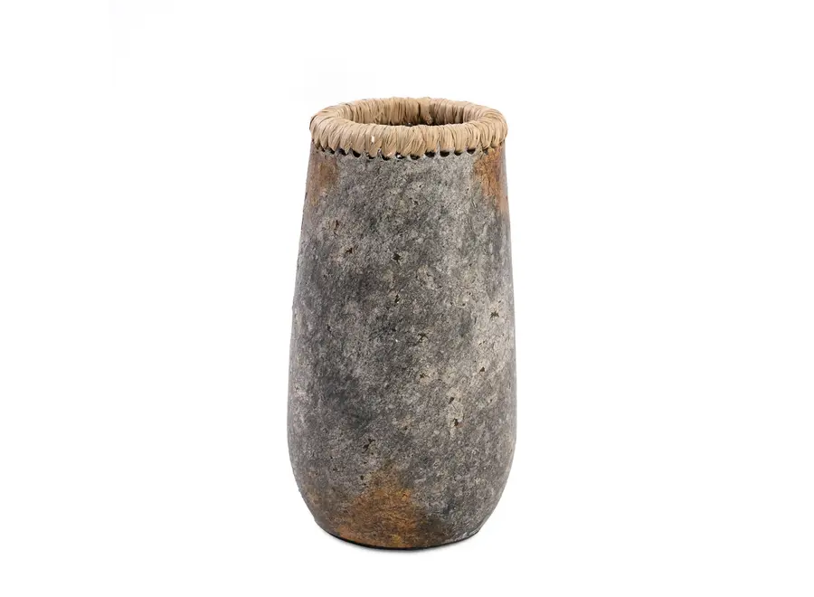 Le Vase Sneaky - Gris Antique - M