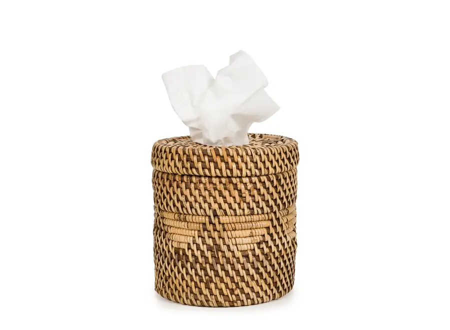 The Colonial Tissue Box - Natural Brown