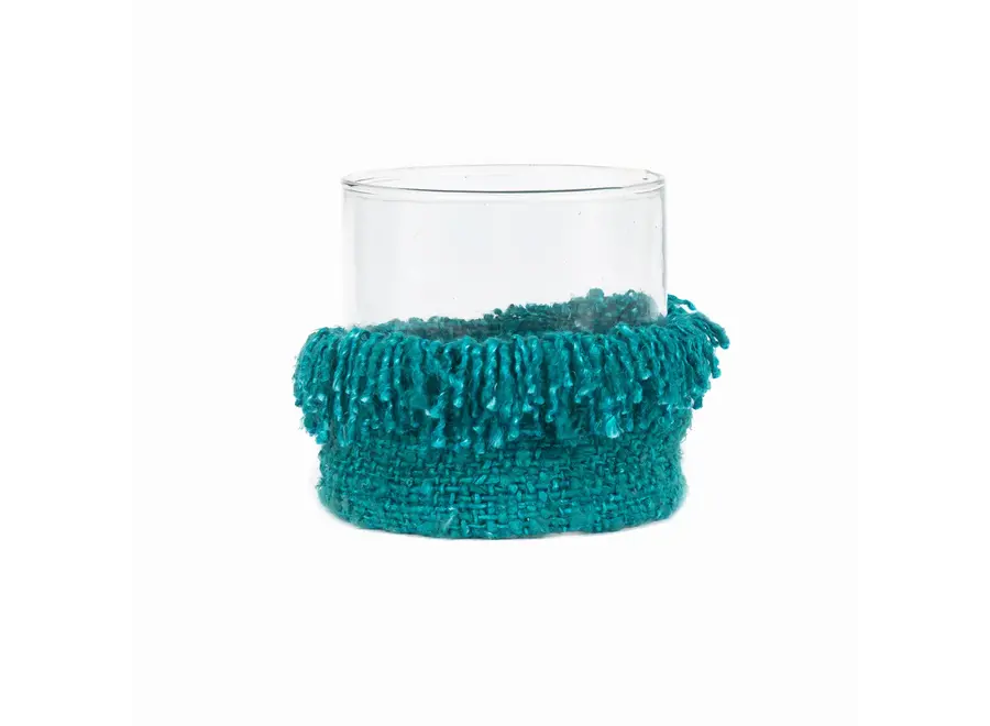 The Oh My Gee Candle Holder - Aqua - XL