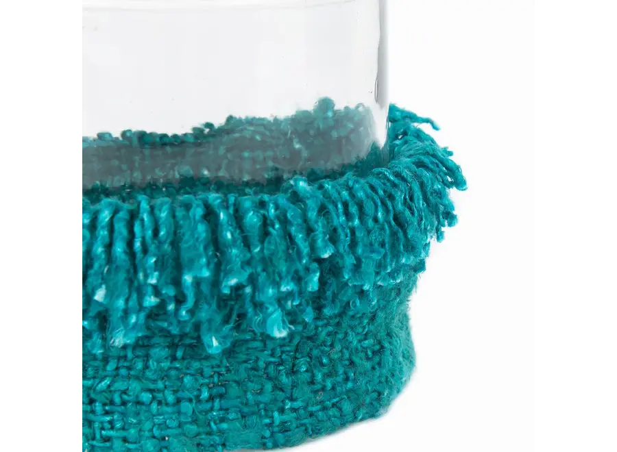 The Oh My Gee Candle Holder - Aqua - XL