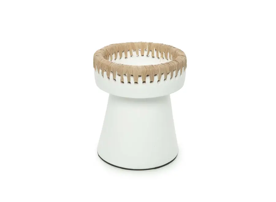 The Pretty Candle Holder - White Natural - M