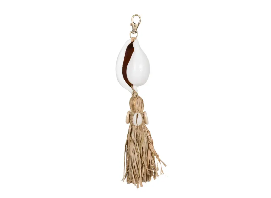 The Kubu Keychain - White Natural